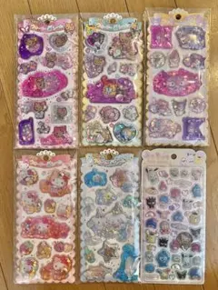 ウォーターインシール うるちゅる サンリオ 6枚セット