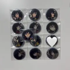 鬼滅の刃 冨岡義勇 絵巻カフェ くじ引き缶バッジ