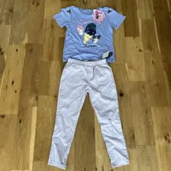 マイメロ、クロミTシャツ　130センチ