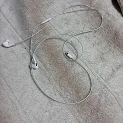 ホワイト 有線イヤホン Lightningコネクタ