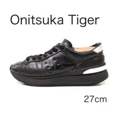 H2366-j1◾️オニツカタイガー　ローンシップ　PFレザースニーカーシボ革