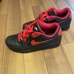 Nike エアマックス90 ブラック/レッド ブレッド風