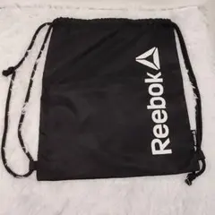 Reebok リーボック ナップサック ジムサック ブラック 黒 ロゴ