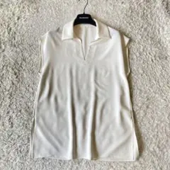 極美品　セオリーリュクス23SS Marvine Jarine 白　38