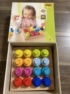 HABA ハバ ペグさし　知育玩具のサムネイル