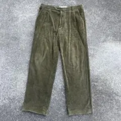 イタリア製 コーディロイパンツ 太畝