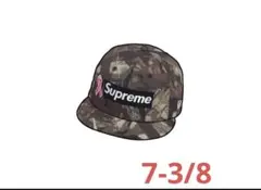 Supreme 迷彩キャップ 7 1/4