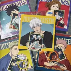 呪術廻戦 H賞 ステッカーセット 全5種コンプリートセット セガラッキーくじ