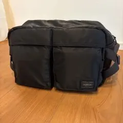 【美品】PORTER / TANKER WAIST BAG 現行タグ 黒