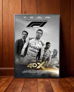 非販売品*映画館用両面印刷ポスターINTL版:エフワン F1 IMAXver