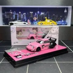 【限定699】Decode 1/64 Porsche 964 RWB クロミ塗装