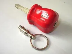 新ロゴ 加工済マックツール 改造グリップキーホルダー赤　 スナップオン
