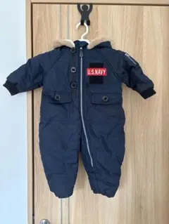 U.S.NAVYファー付きネイビージャンプスーツ