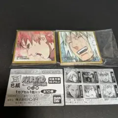 NARUTO -ナルト- 疾風伝 豆ガシャ色紙 第二弾 我愛羅 自来也