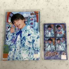 ぽかぽかメモリアルくじ MATSURI 橋爪健二 ステッカー ブロマイド