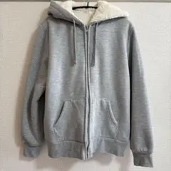 Honeys　シネマクラブ　ハニぽか ジップアップパーカー　グレー　M