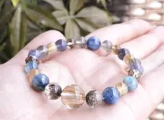 ちびたろう様専用 ルチルクォーツカイヤブレスレット ラリマーブレスレット　同梱