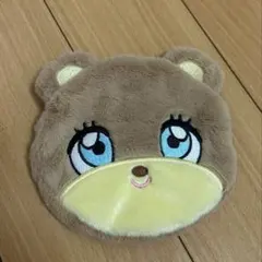 foxy illustrations フェイスポーチ ガチャ ブラウン クマのサムネイル