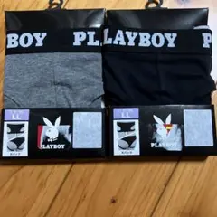 L L pray boy ショーツ2枚　Xバック　黒＆グレー　新品未使用
