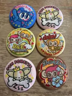 ⭐︎ナルミヤキャラクターズ　刺繍缶バッジ6個セット⭐︎