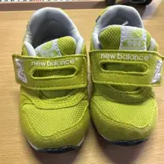 new balance キッズシューズ イエロー 12 (JPN)