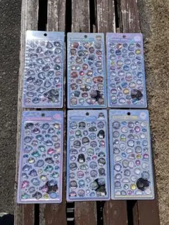 水族館限定 ボンボンドロップシール 6種類セット