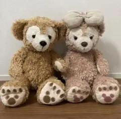 東京ディズニー ダッフィー シェリーメイ ぬいぐるみ 2体セット