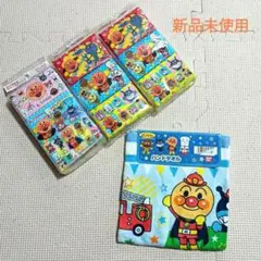 【新品未使用】アンパンマン　タオル　ポケットティッシュ6P×3　セット