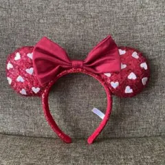 ディズニー　カチューシャ　ハート　TDR TDL