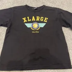 XLARGE KIDS ブラック Tシャツ