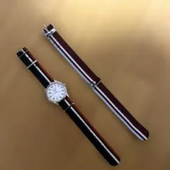 Fred Perry フレッド・ペリー　腕時計　換えバンド付き