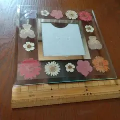 Afternoon Tea 押し花フォトフレーム 約15cm