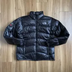 Ｍノースフェイスレディースサミット800相当ブラックアコンカグアダウンジャケット