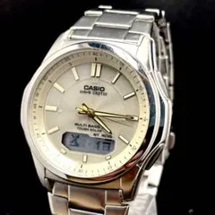【美品】カシオWAVE CEPTOR WVA-M630メンズ腕時計 電池交換済￼