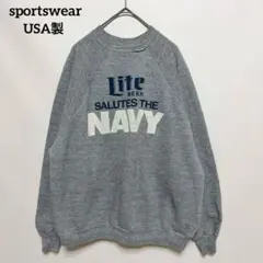 sportswear スウェット　トレーナー　USA製　80’s古着ヴィンテージ