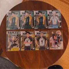 ハイキュー クリアカードコレクション 梟谷・戸美・鴎台 8枚セット