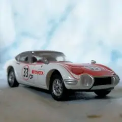 トヨタ2000 GT レーシング　ミニカー　ジャンク