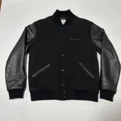 コロンビア ボックリースクウェアジャケット 袖革 スタジアムジャケット