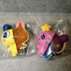 すきゃらとん　たまごっち フィギュア 2種セット　まめっち　ふらわっち
