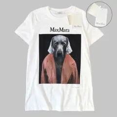 【滝沢眞規子さん着用】新品タグ付✨Max Mara 犬 ドッグ Tシャツ XSのサムネイル