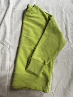 UNITED ARROWS蛍光グリーン クルーネック トレーナー