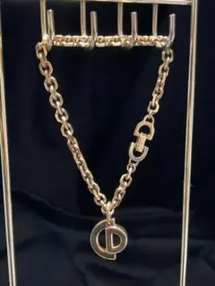 クリスチャンディオール CDロゴ 喜平チェーン ブレスレット ゴールド