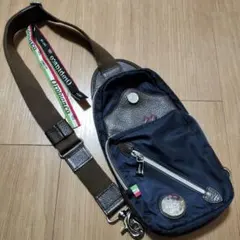 Orobianco オロビアンコ ショルダーバッグ ネイビー レザー