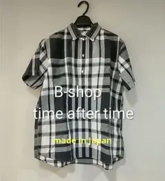 価格変更B-shop time after time日本製 半袖シャツサイズ 3のサムネイル