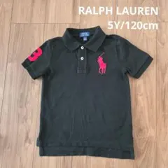 【RALPH LAUREN】半袖 ポロシャツ POLO ビックポニー 黒
