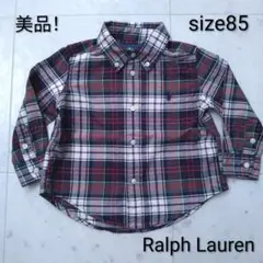 美品！ラルフローレン　☆　長袖　シャツ 85 - 90