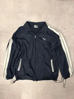 PUMA ナイロン ジップアップジャケット LL