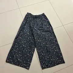 ［北欧暮らしの道具店］SOIL 花柄 ガウチョパンツ