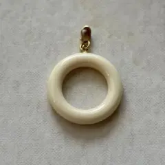 vintage ペンダントチャーム 天然素材