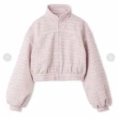 furfur ツイーディトラックブルゾン アウターのサムネイル